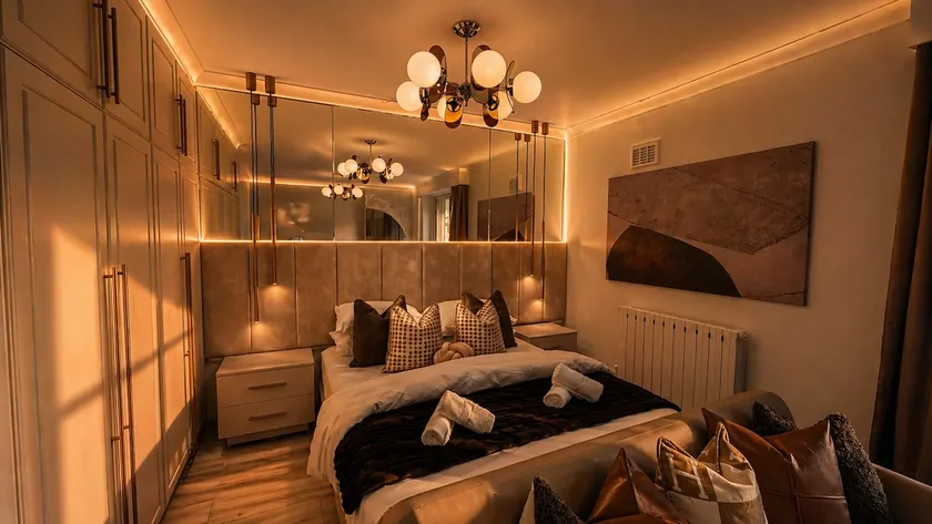 Stylish Luxury London Studio Balcony near Harrods - Image 1