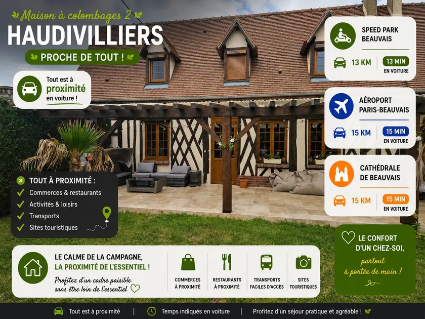 House 15 minutes from Paris-Beauvais Airport - Image 1