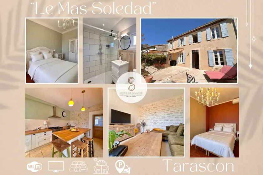 “Le Mas Soledad” Tarascon – Garden, Parking & Wi-Fi - Image 1