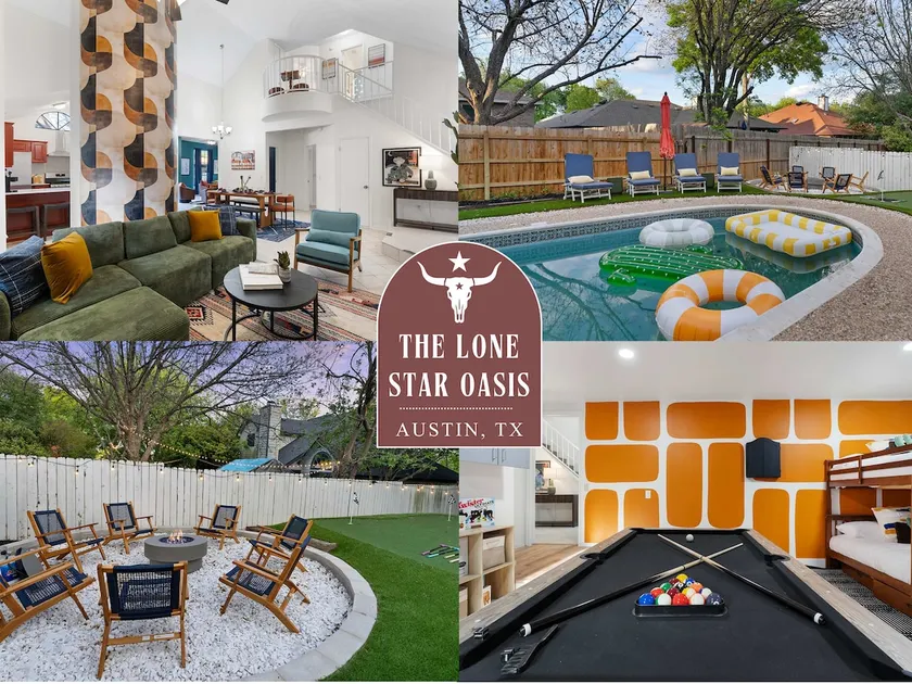 The Lone Star Oasis - Pool Karaoke & Game Room - Image 1