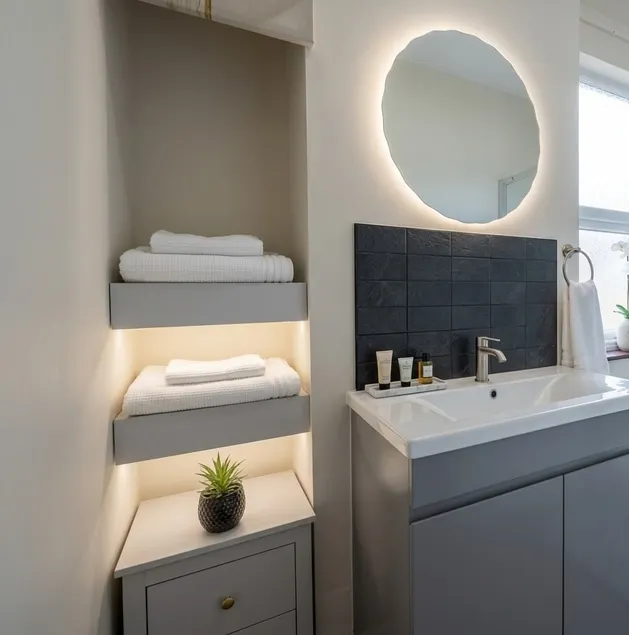 Stylish 1BR, Free Parking & Smart TV - Image 1