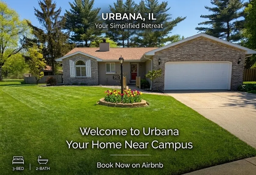 Relaxing Urbana Home Near Campus - Image 1