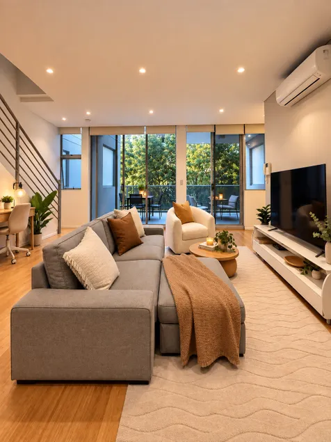 Split-Level • Pool+Gym • Parking • Airport 5 Mins - Image 1