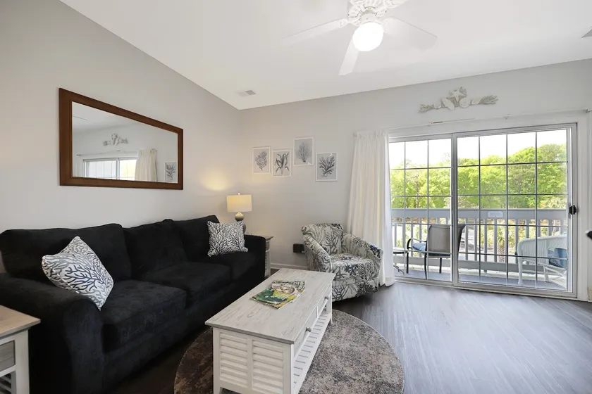 Sea Trail 2BR - Golf, Bike, Beach Getaway! Clean, Quiet, Pools, Great View! - Image 1