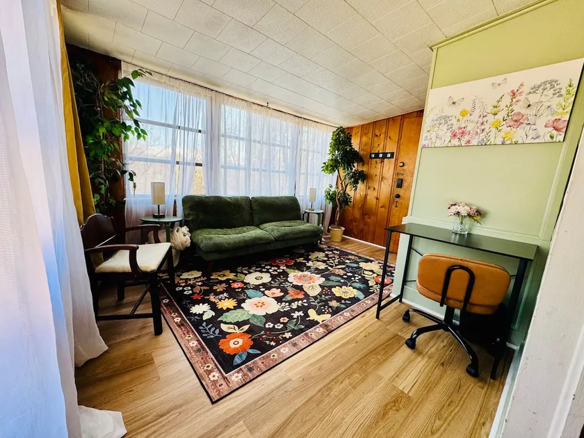 Colorful Boho Suite w/ Sunroom + Desk - Image 1