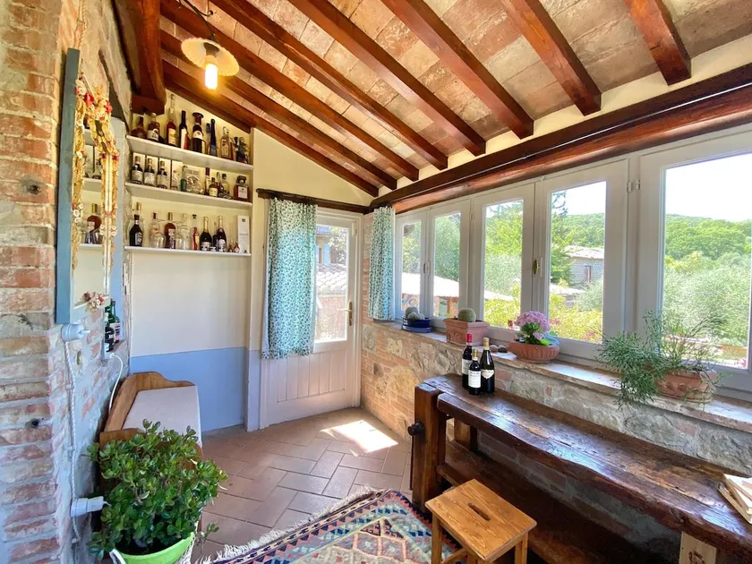 Tuscan Charm – Veranda overlooking the greenery and nearby spas - Image 1