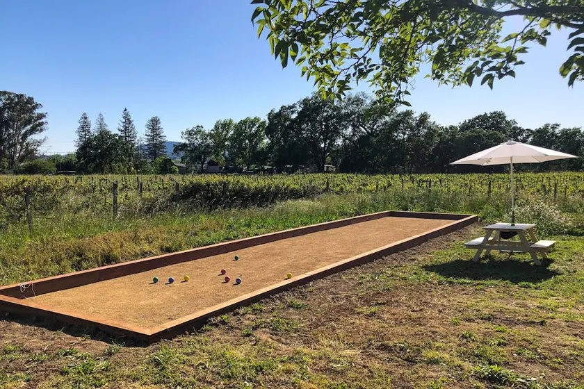 Healdsburg Vineyard Farmhouse with Game Barn - Image 1