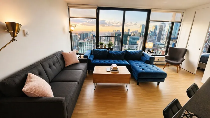 Tranquil Urban Escape, Cozy City Living - Image 1