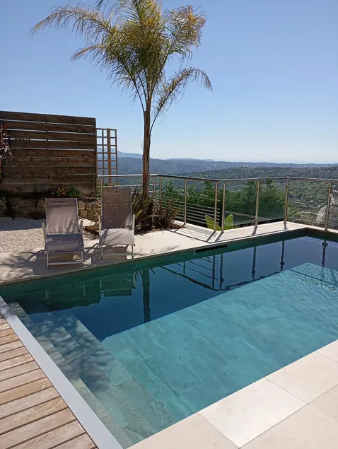 Architect's house. 180° view. Heated pool. Air conditioning. - Image 1