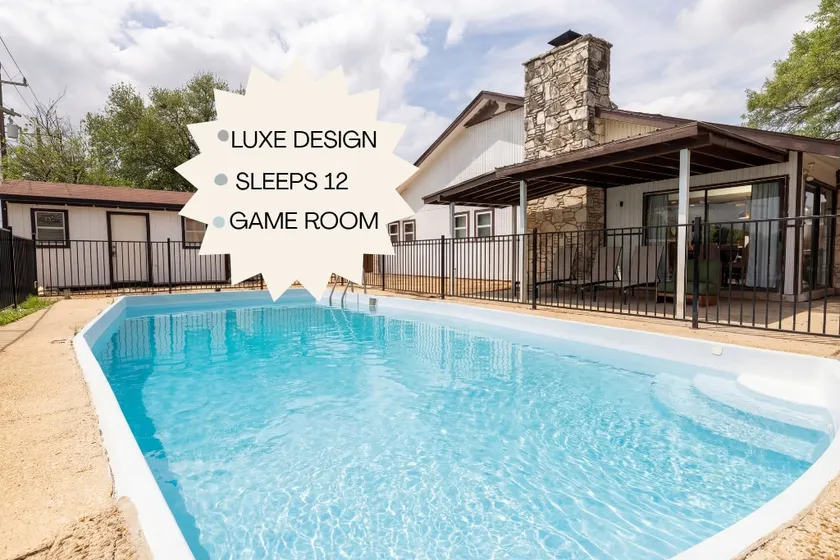 Modern Pool Retreat | Game Room + Near Base - Image 1