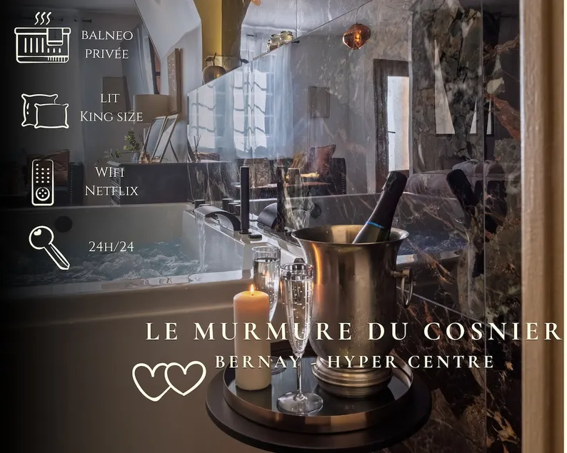 Le Murmure du Cosnier Suite privée avec spa - Image 1