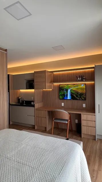 27.04 Fully-equipped studio apartment with Wi-Fi, pool and rooftop - Image 1