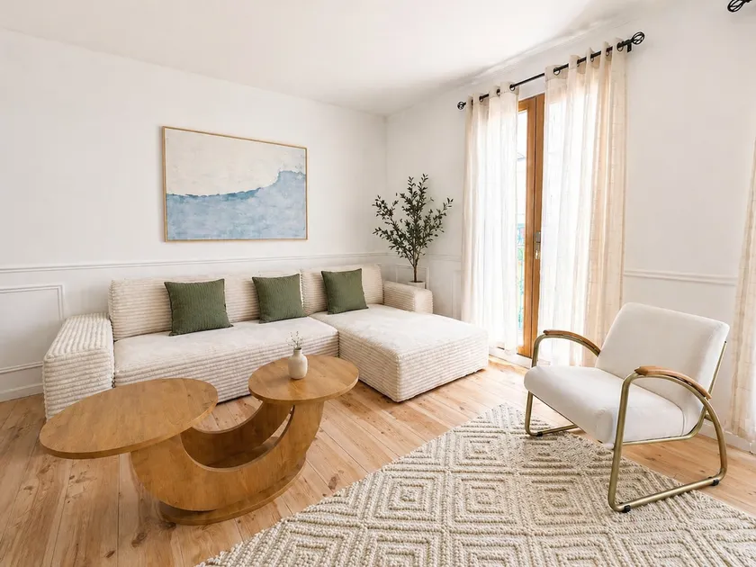 Renovated apt • Beach, 2 parkings, terrace, AC - Image 1