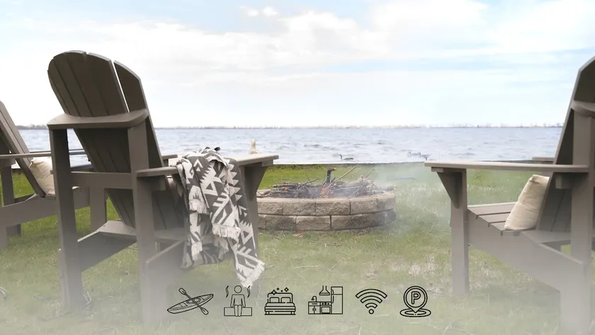 Lake Access Retreat | Sauna, Fire Pit & Views - Image 1
