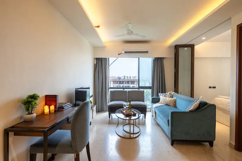Verve Compact 1.5BHK near BKC by Square One Stays - Image 1