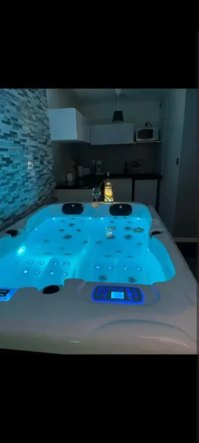 Jacuzzi, round bed, garden, private parking, metro - Image 1