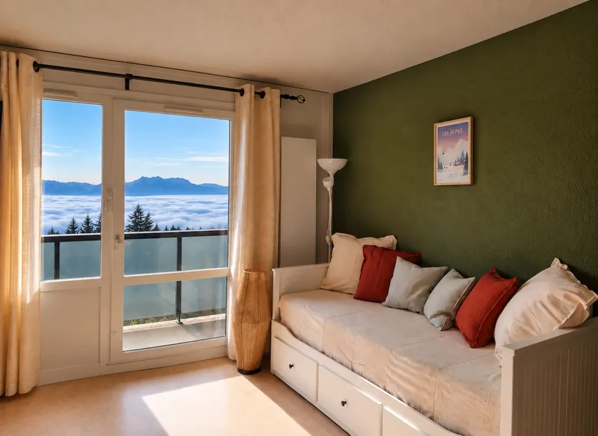 Alpine Cozy Haven: Sublime Mountain View, 200 m from the Gondola - Image 1