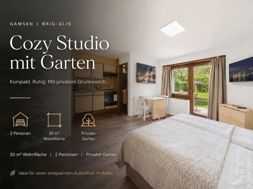 Charming Garden Apartment Near Brig - Image 1