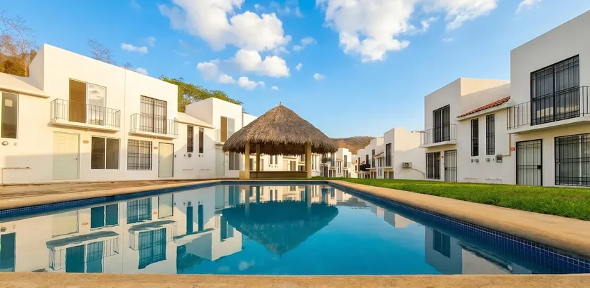 Across from the pool, A/C | 7 min to the beach - 5 min to the airport - Image 1