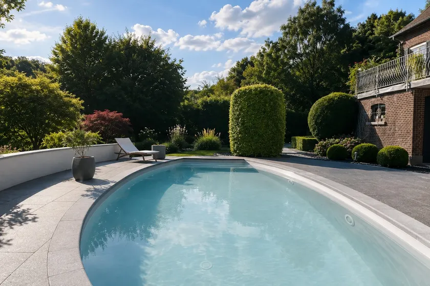 Charming apartment with pool and panoramic view - Image 1