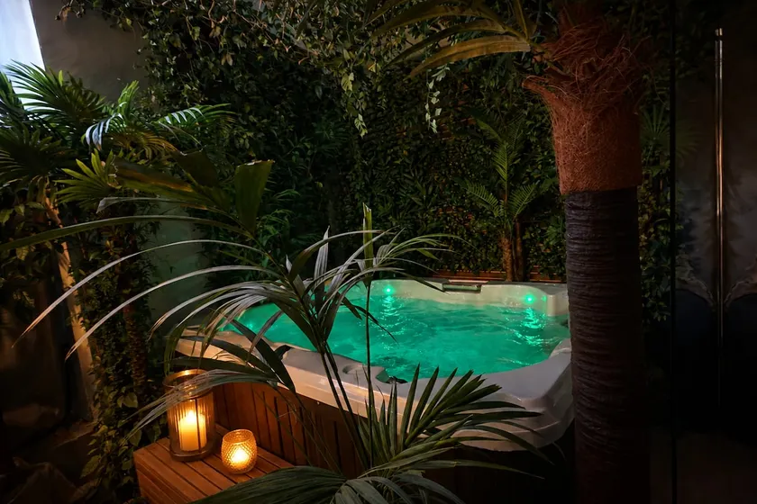 Jungle room, Jacuzzi privatif et cinéma - Image 1