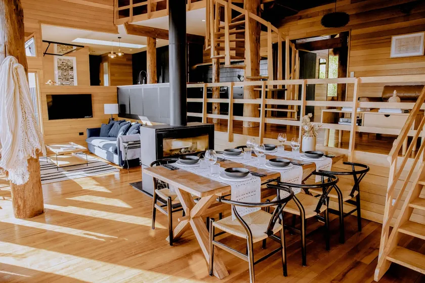 New stunning extension. Esk Treehouse Cabin - Image 1