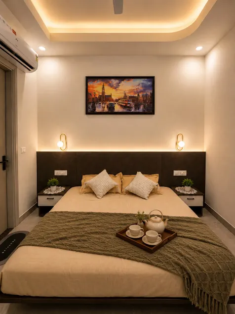 Cozy Modern Apartment | Gurgram | VISH Homes - Image 1
