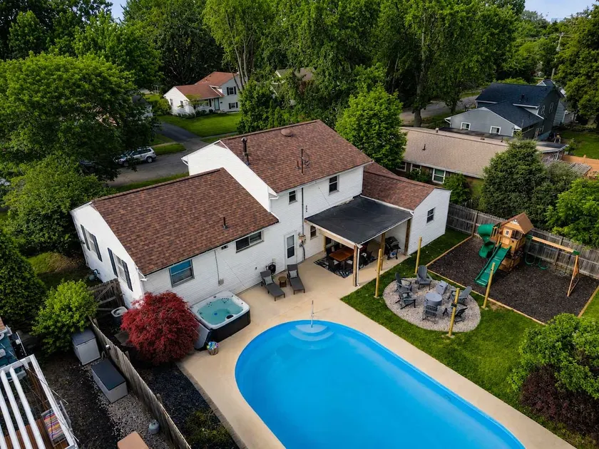 Pool-HotTub-GameRoom-FirePit-Gym-Sauna-Playground - Image 1