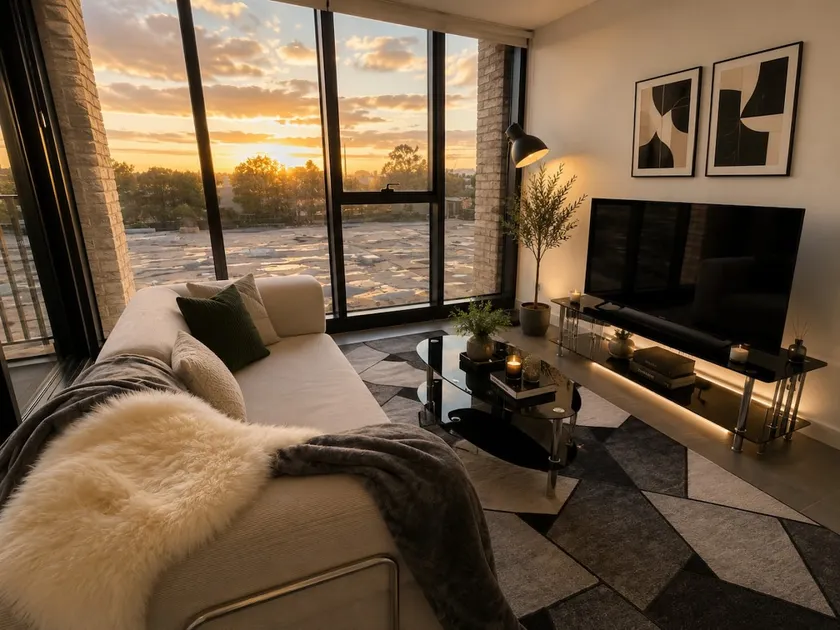 Luxurious Stylish Courtyard View near Olympic Park - Image 1
