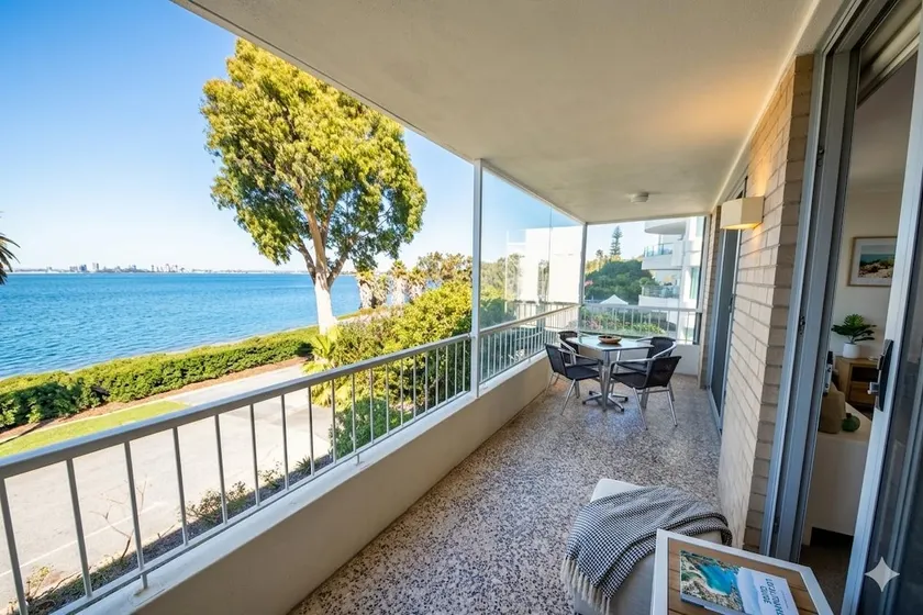 Blue Boat House View - Image 1