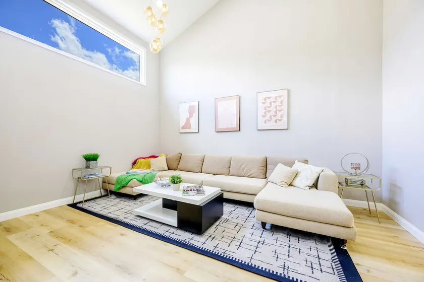 Bright Contemporary 3BR Home | AC & 2-Car Parking - Image 1