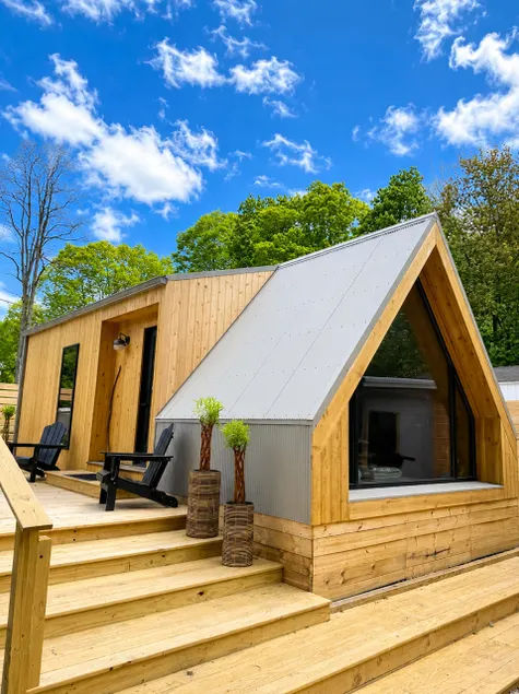 A-Frame + Private Hot Tub + Walk to Main St - Image 1