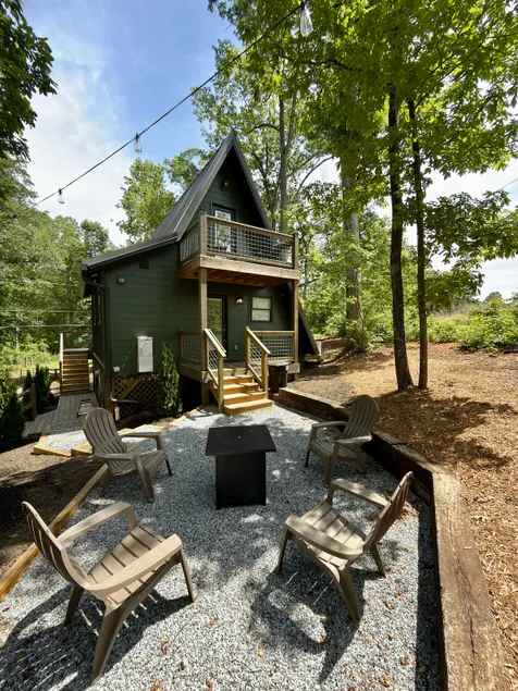 * A- Frame with fire pit * - Image 1