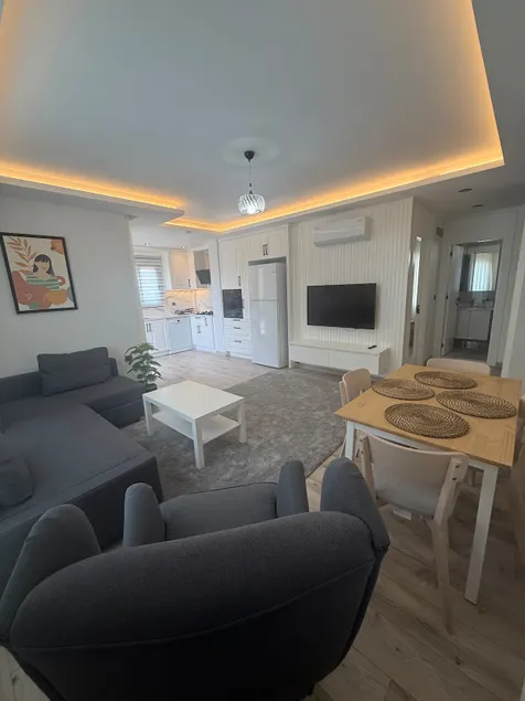 Luxury 1+1 with Sea View • Balcony • 50 m to the Beach - Image 1