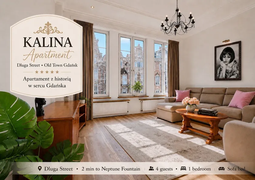 Kalina Apartment Old Town Gdańsk - Image 1