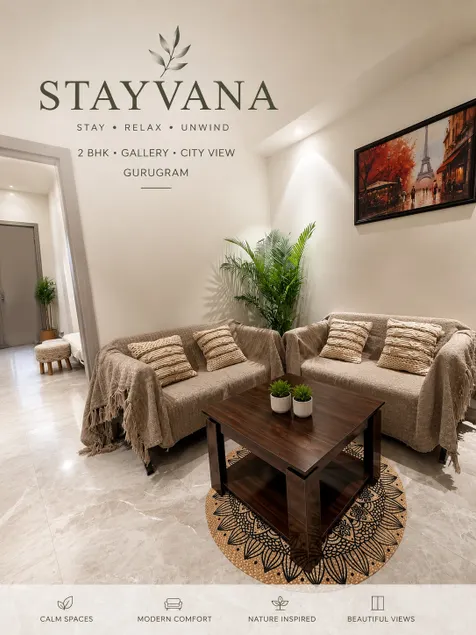 Stayvana | Lux 2BHK | Near 32nd Avenue | Sec 15 - Image 1