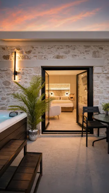 Lithos Luxury Stone Home with jacuzzi - Image 1