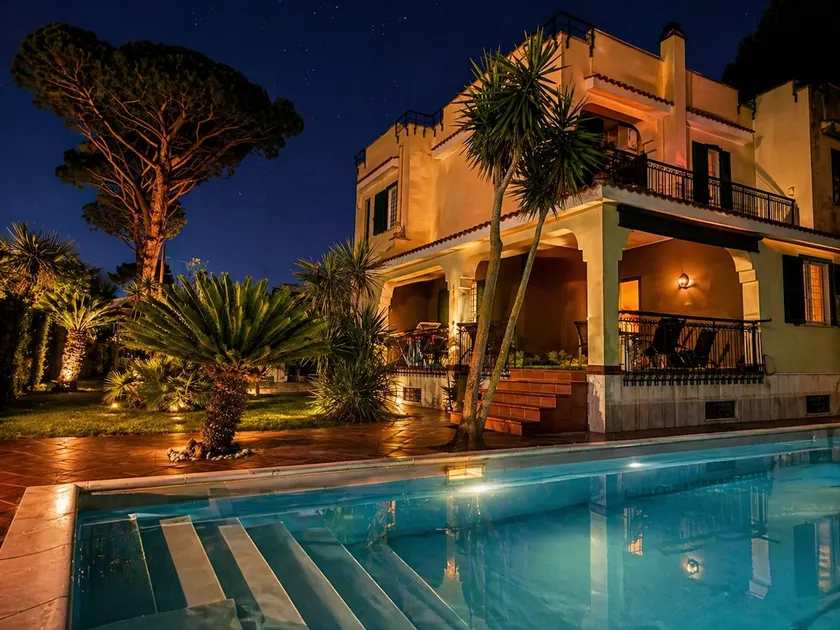 Villa SOLE di AMORE - POOL PRIVATE LARGE 100 M 2 - Beach 950m -Center 500 m - ROME & AIRPORT 39 km - Image 1