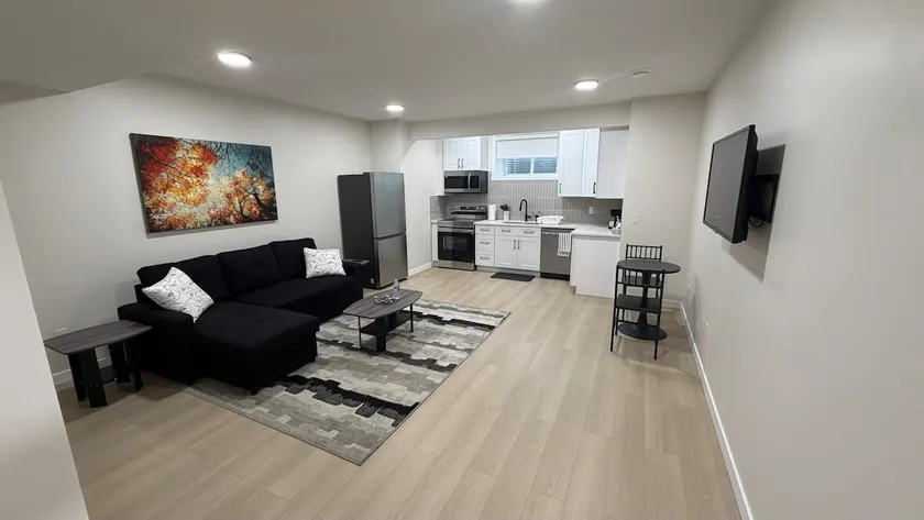 Modern 2 Bedroom Basement Suite|Airdrie Calgary - Image 1
