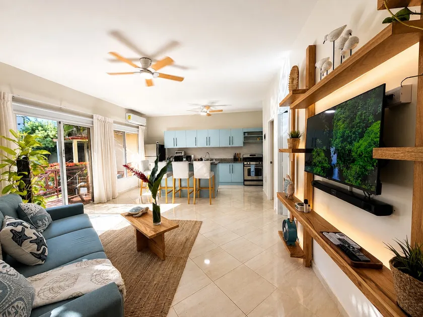 Romantic Oasis Las Terrenas King Bed and Pool View - Image 1