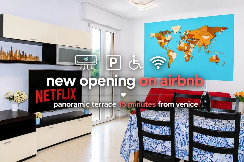 Panoramic Terrace | 16 Min to Venice-Free Parking - Image 1