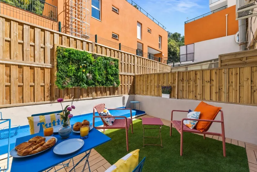 The Little Arche d'Azur • Private terrace & A/C - Image 1