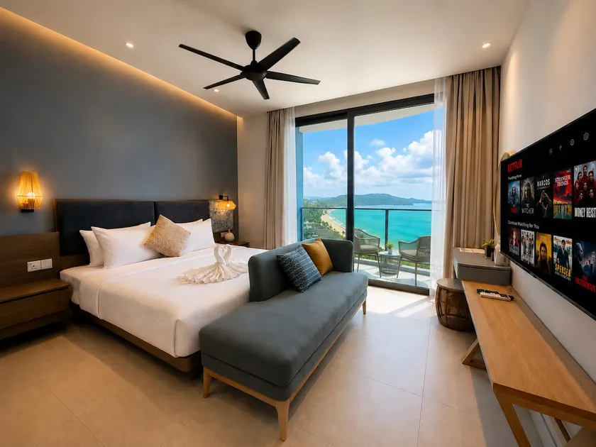 Seaview Balcony Studio | Infinity Pool | Beachwalk - Image 1