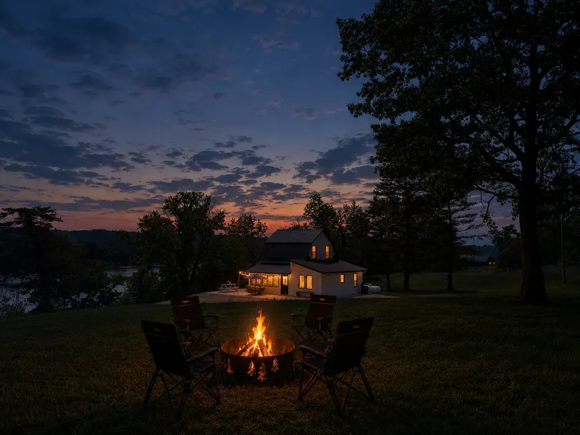 Eagles Landing River Front Rental on 5 Acres - Image 1