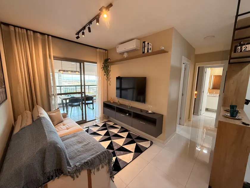 19º Floor 7km AirPortGRU/Ac/Gym/Garage/Pool/2 dorm - Image 1