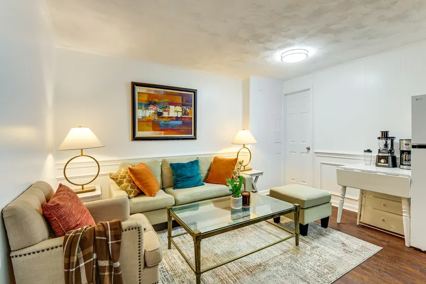 4 Mi to Lake Bernard Frank! Bright Unit w/ Patio - Image 1