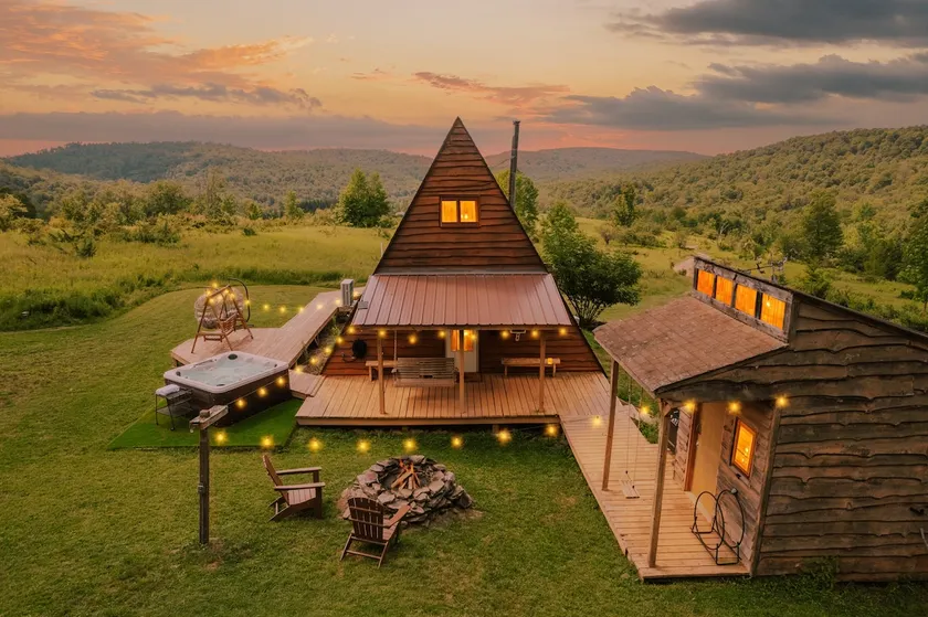 Secluded Catskills A-Frame on 25 Acres — UTV - Image 1