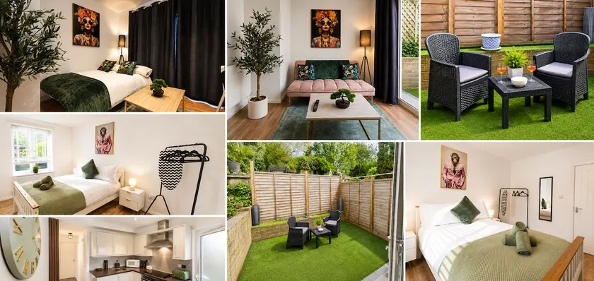 Modern Brighton 1-Bed House with Garden & Parking - Image 1