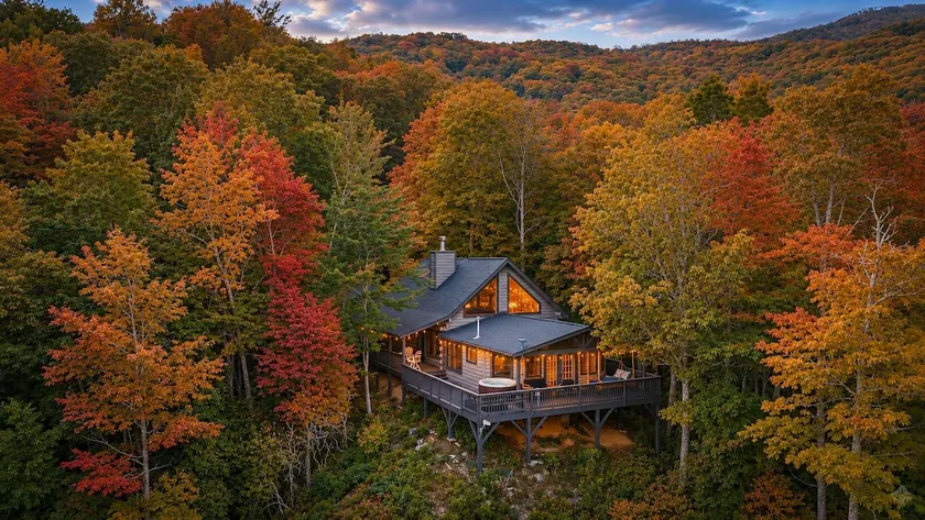 Leaf Peeper Retreat at 4200 ft-Long Range Mt Views - Image 1