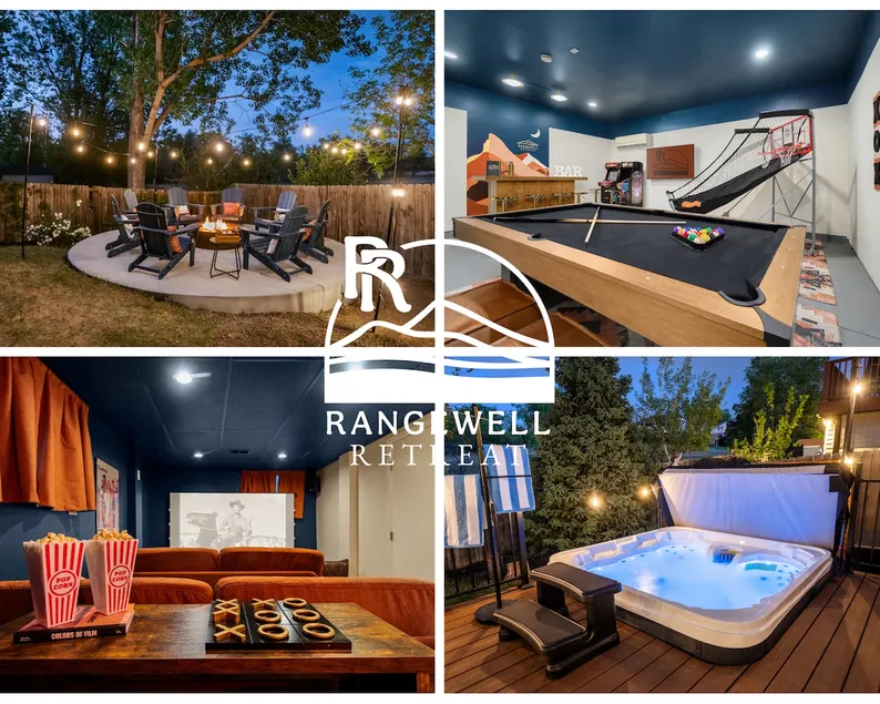 Rangewell Retreat: Hot Tub, Sauna, Fire Pit, Games - Image 1